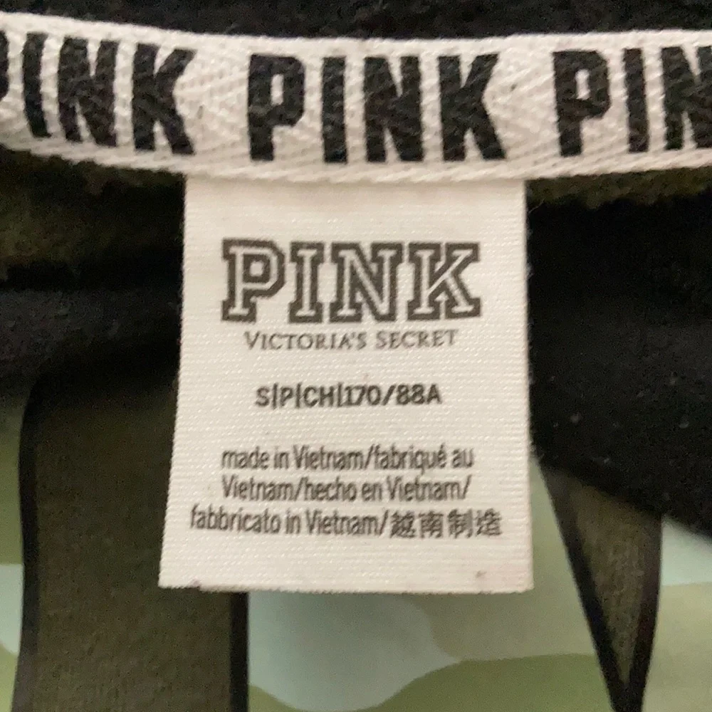 Victoria’s Secret PINK Camo Cropped Hoodie - Picture 2 of 8